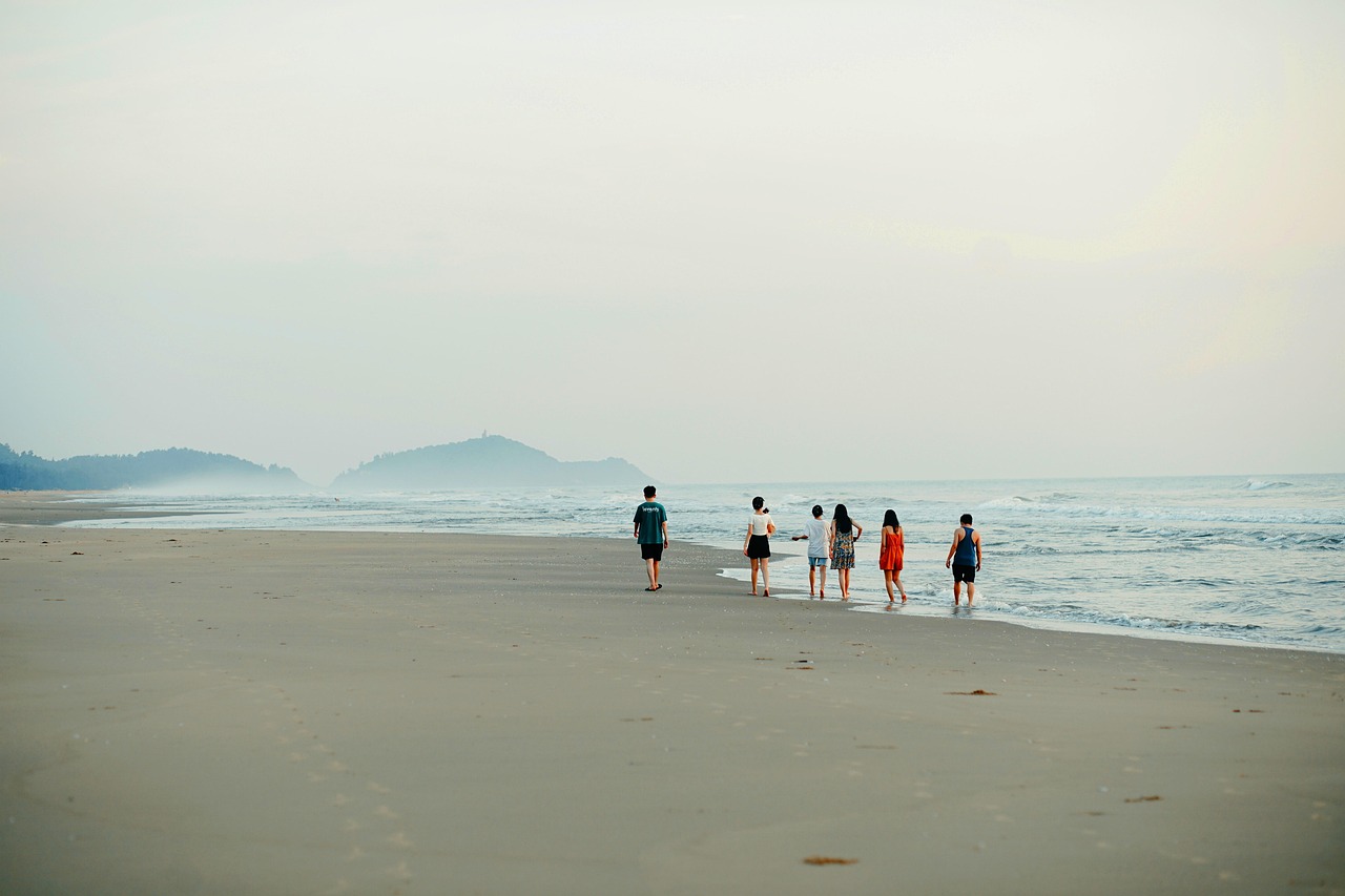 young, sea, friend, nature, outdoors, beach, friends, people
